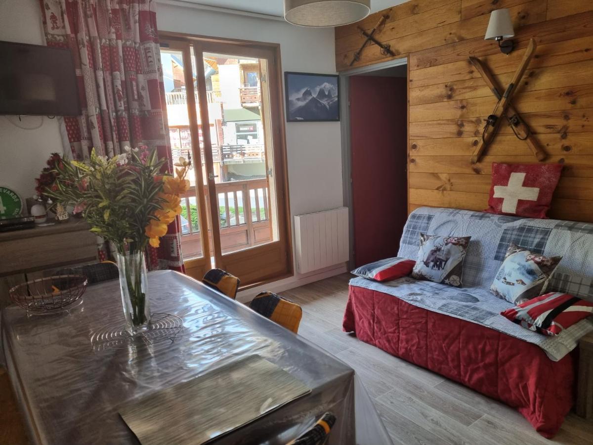 Agreable Appartement De 6 Pers Au Pieds Des Pistes ,Wifi Gratuit A Saint-Sorlin-D'Arves Labelise 3 Etoiles Au Gite De France Dış mekan fotoğraf
